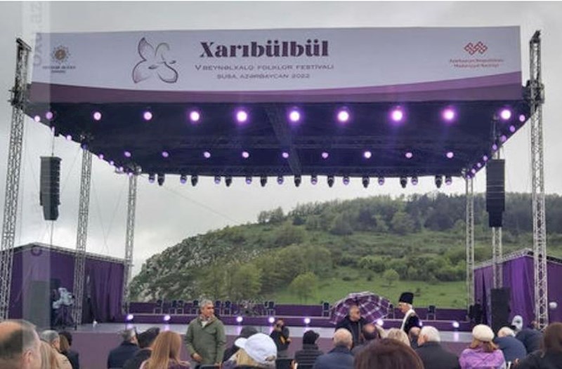 “Xarıbülbül” Beynəlxalq Folklor Festivalının açılış konserti başa çatıb - YENİLƏNİB + FOTO/VİDEO