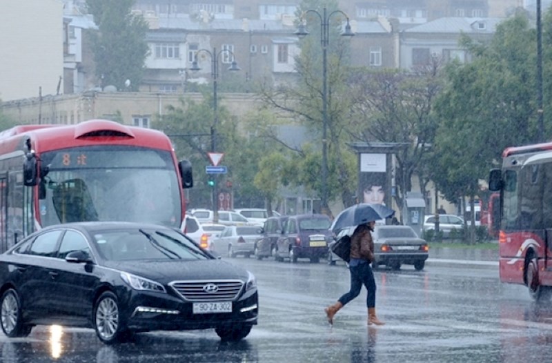 Sabah Bakıya leysan yağacaq