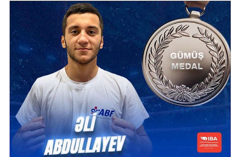 Daha bir boksçumuz dünya birinciliyində gümüş medal QAZANDI