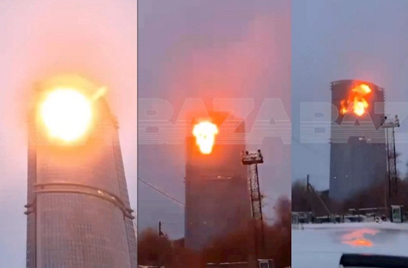 Tatarıstanda yaşayış binasına dron hücumu: Ölkədə bütün kütləvi tədbirlər ləğv edildi