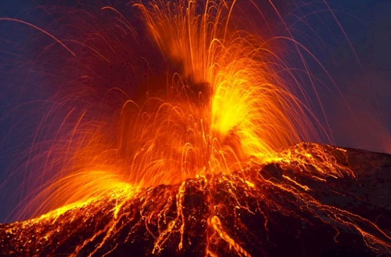 Meksikada vulkana görə sarı həyəcan səviyyəsi elan edildi