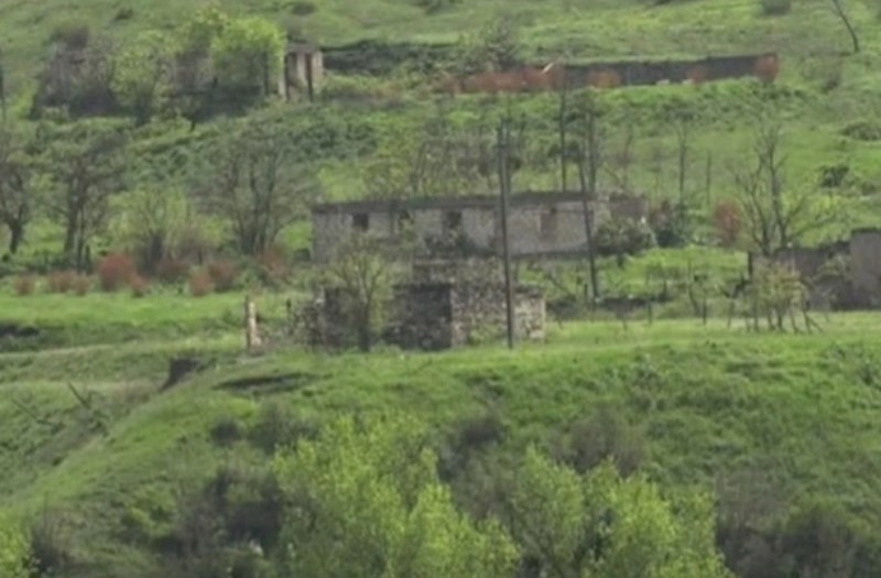 Qazaxın işğaldan azad edilmiş Qızılhacılı kəndi - VİDEO