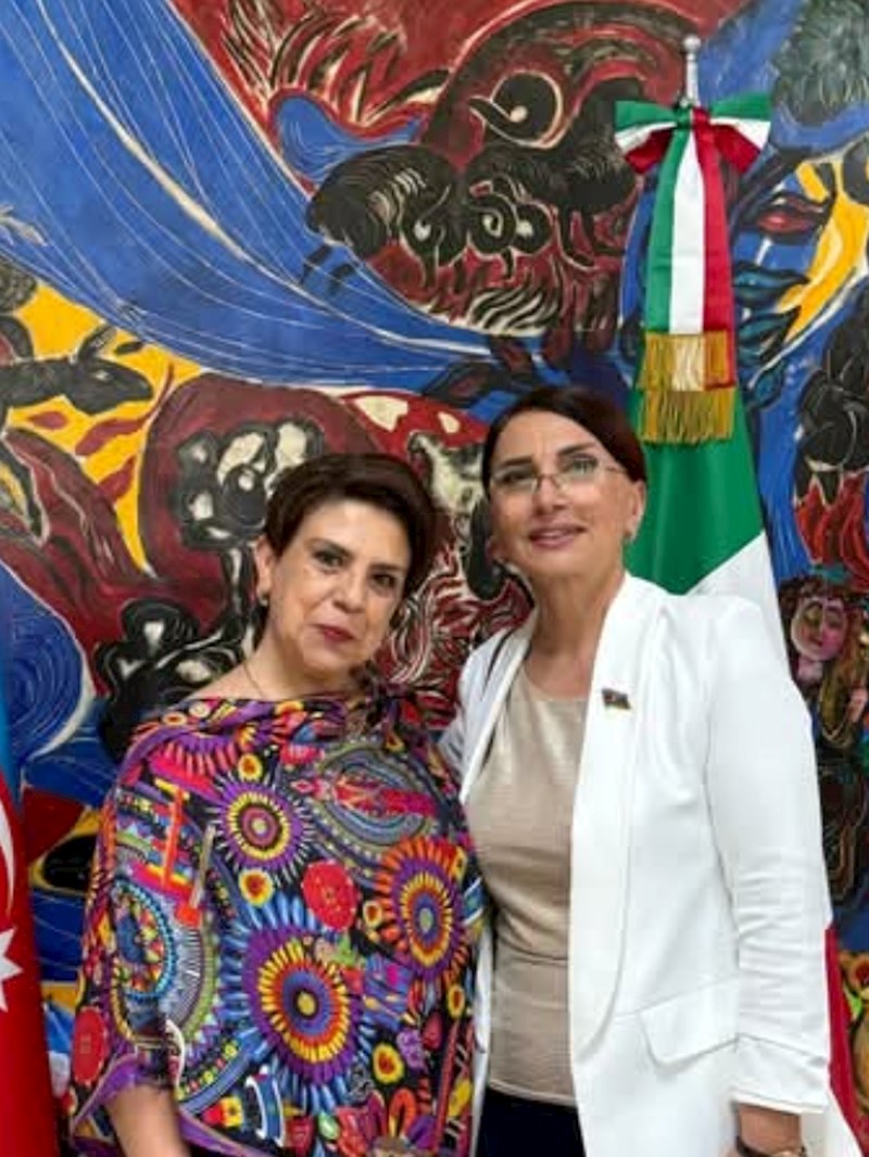 Jalə Əliyeva sərgidə  iştirak edib-Foto