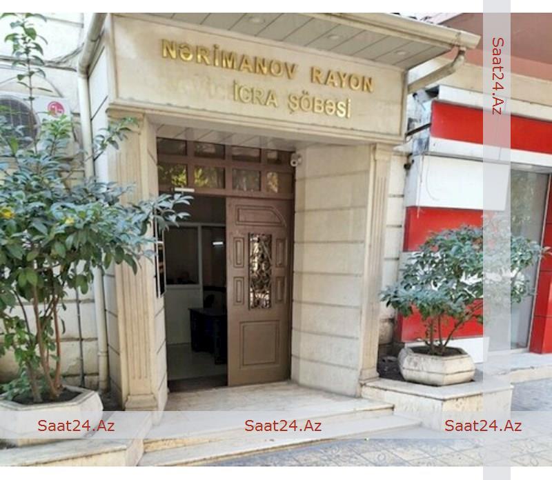 Nərimanov Rayon İcra Şöbəsindən şikayət var - Foto 