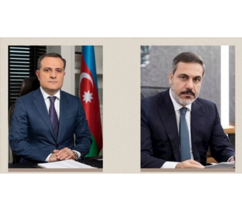 Hakan Fidan Ceyhun Bayramovla İsrail-İran gərginliyini müzakirə edib