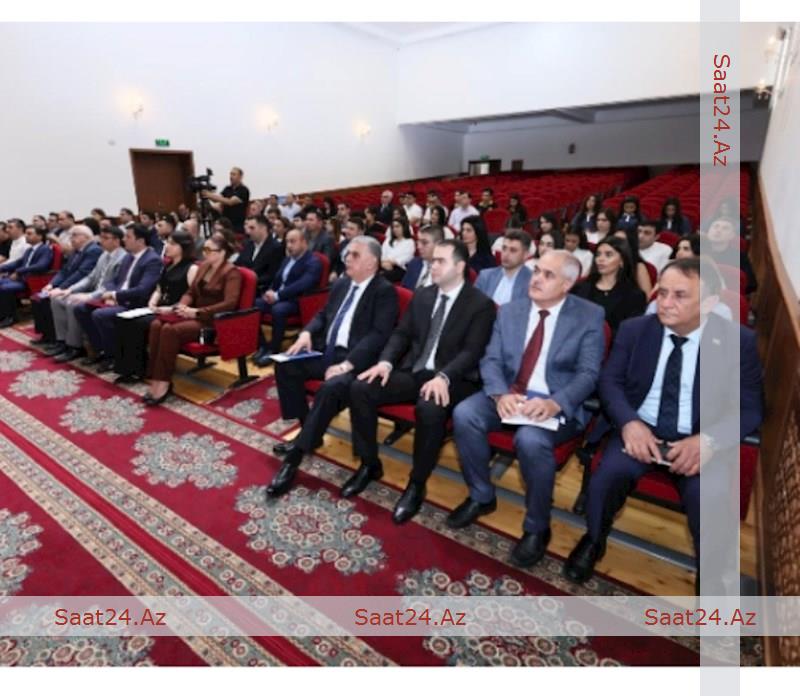 Gömrük İşçiləri Həmkarlar İttifaqı Birliyinin hesabat-seçki konfransı keçirilib-Foto 