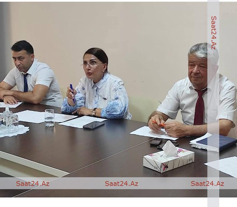 Jalə Əliyeva seçicilərlə görüşüb -Foto 