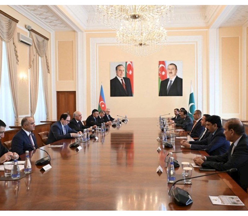 Əli Əsədov Pakistan Milli Assambleyasının sədri ilə görüşüb