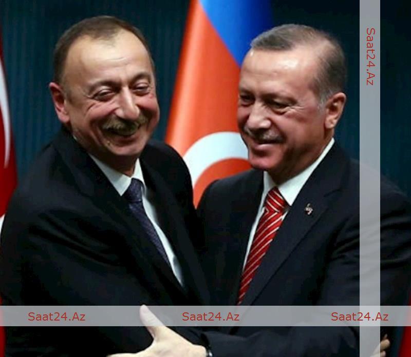 İlham Əliyev Rəcəb Tayyib Ərdoğana zəng edib